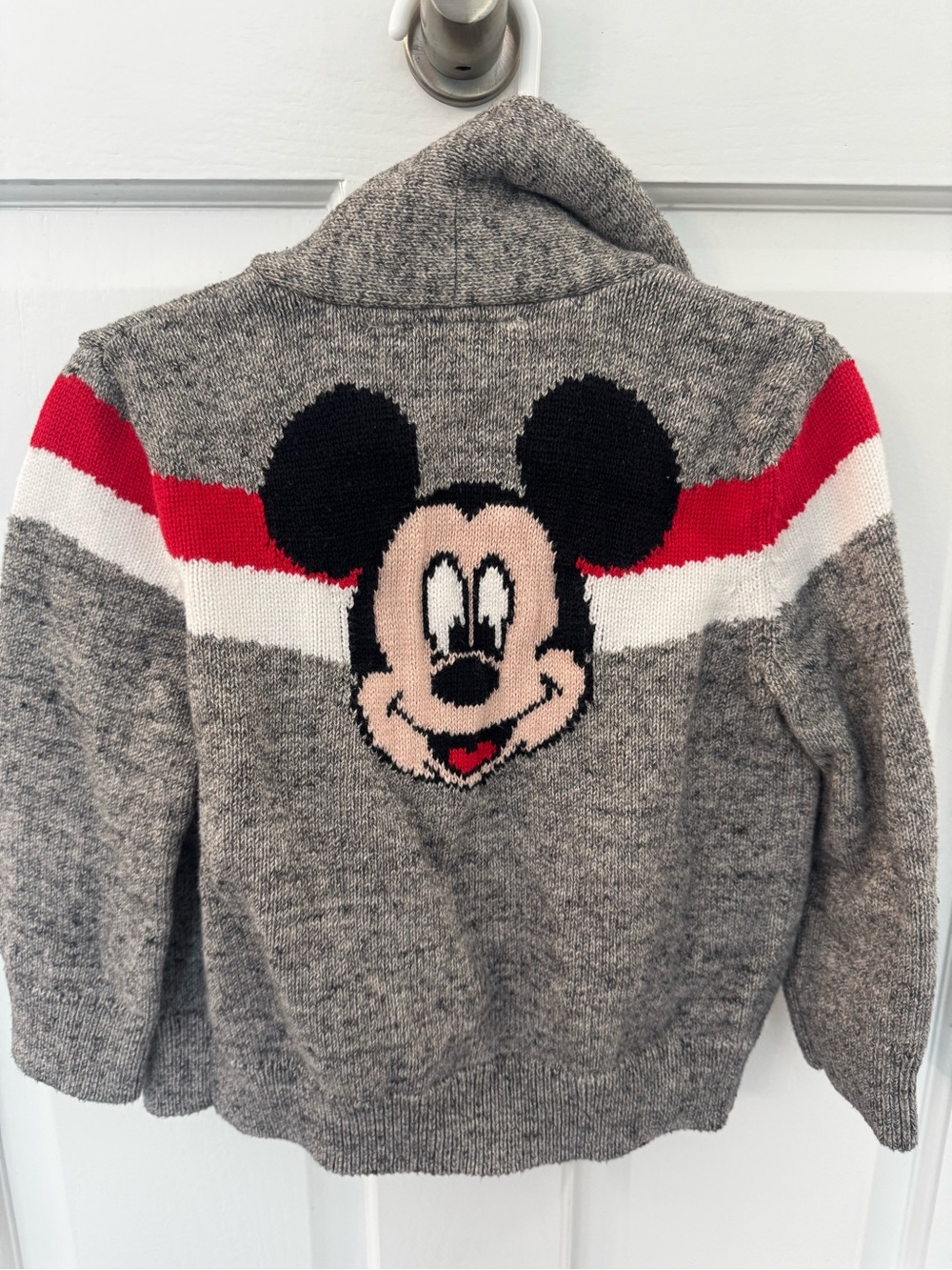 Gap Mickey zip up sweater size 2T